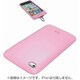 第4世代iPod touch専用 光るシリコンケース 液晶保護フィルム付 ピンク BSIP4TCSLPK
