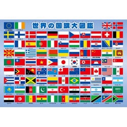 ヨドバシ Com アポロ社 Apollo Sha 26 606 ピクチュアパズル 世界の国旗大図鑑 63ピース 通販 全品無料配達