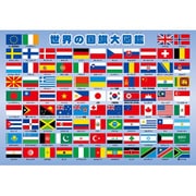 26-606 [ピクチュアパズル 世界の国旗大図鑑 63ピース]