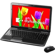dynabook T451/34EB 15.6型ワイド液晶/HDD640GB/DVDスーパーマルチドライブ プレシャスブラック PT45134ESFB