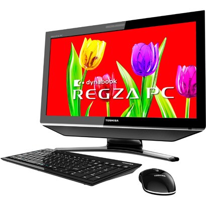 dynabook REGZA PC D731/T9EB 23型ワイド液晶/HDD2TB/ブルーレイディスクドライブ プレシャスブラック PD731T9EBFB