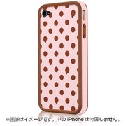TUN-IP-400033 [TUNEWEAR POPTUNE with FRAME for iPhone 4S/4 Choco Strawberry]