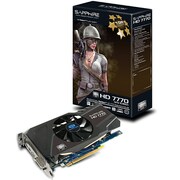 HD7770 1G GDDR5 PCI-E HDMI/DVI-I/DUAL MINI DP グラフィックボード SAHD777-1GD5R0/11201-00-20G (VD4526)