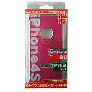 MABF-IP4SREM [iPhone4Sケース レッド]