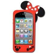 iPhone 4/iPhone 4S専用 シリコンケース [かくれんぼ ミニー]