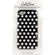 CB-I4-082 [iPhone4Sケース Dots(BK/W)]