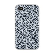 CB-I4-148 [iPhone4Sケース White Leopard]