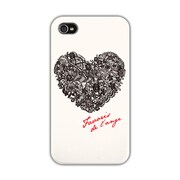 OS-I4-002 [iPhone4Sケース Lacy Heart]