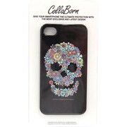 OS-I4-124 [iPhone4Sケース Flower Skull]