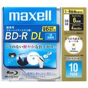 録画用BD-R DL 追記型 片面2層 50GB 1-4倍速 インクジェットプリンタ対応 ホワイト 10枚 BR50VFWPB.10S