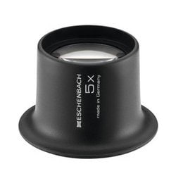 アイルーペ プラノコンベックスレンズ 5x 25mm径 時計技術者用 1124-5