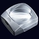 メナス・ルクス LEDライト付デスクトップルーペ 3× 60mm径 1438-30