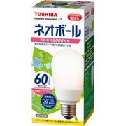 電球形蛍光灯 ネオボール E26口金 3波長形電球色 A15形(11W) EFA15EL/11-E