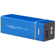 MIPOW マイポー 角チューブ型モバイルバッテリー 5500mAh USB出力:2ポート 最大合計:1A PowerTube 5500シリーズ ライトブルー SP5500-LB