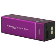 MIPOW マイポー 角チューブ型モバイルバッテリー 5500mAh USB出力:2ポート 最大合計:1A PowerTube 5500シリーズ パープル SP5500-PL
