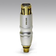 XLR変換プラグ メス→メス3番HOT黒 X/R-9FF3B
