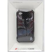 API4-1112-Y1K0 [iPhone 4/4S用 FORMULA4 Black/Carbon Fiber Back]