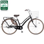 自転車(26型) ピュアブラック アン・ガチガチロック B-ANN637B