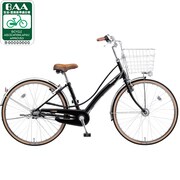 自転車(26型) ピュアブラック ヴィアトーレ・ガチガチロック B-VA636B