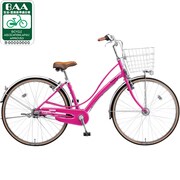 自転車(26型) ラブリーピンク ヴィアトーレ・ガチガチロック B-VA636M2