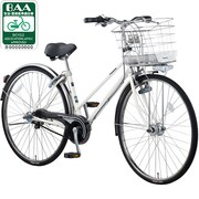 自転車(26型) GCホワイト タフベルトガチガチロック B-TFB633F2