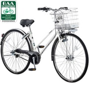 自転車(27型) GCホワイト タフベルトガチガチロック B-TFB733F2