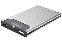USB3.0対応 2.5インチドライブ用HDDケース シルバー ZM-VE300SL Silver