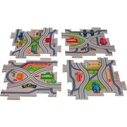 ヨドバシ.com - 増田屋コーポレーション MASUDAYA チャギントン パズルタウン パネルセット(直線4枚) 通販【全品無料配達】