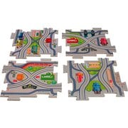 チャギントン パズルタウン パネルセット(直線4枚)