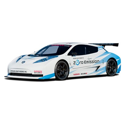 1/43 JCP72001WH 日産 リーフ NISMO RC ホワイト/ブルー
