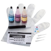 詰め替えインク キヤノン BC-341/BC-341XL用 3色セット (シアン/マゼンタ/イエロー) 各16ml THC-341CSET8