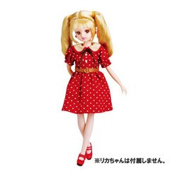 ヨドバシ Com タカラトミー Takaratomy リカちゃん服 Lw 04 ワンピースセット クランベリーハート 通販 全品無料配達