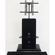 42V型以下対応 壁寄せテレビスタンド 黒 WLS-01BK