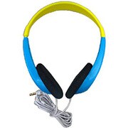 音が大きくなりすぎないヘッドフォン ブルー KIDS12BL