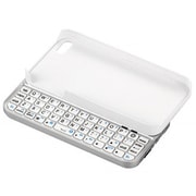 BSKBB12WH [iPhone4S/4 コンパクトキーボード ケース一体型 バックライト搭載ホワイト]