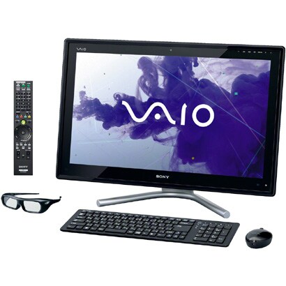VAIO Lシリーズ 24型ワイド液晶/HDD2TB/ブルーレイディスクドライブ 3D対応モデル VPCL249FJ/B