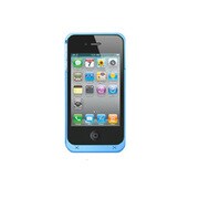 MB01-BL [+M Battery iPhone4/4S用ケース バッテリー内蔵 1900mAh　ブルー]