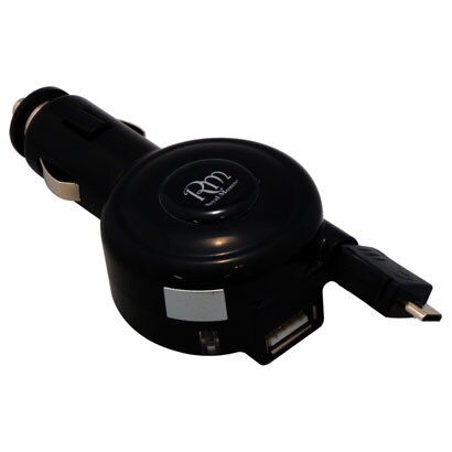 車載シガーソケットUSB充電器 RM-DC2321BK