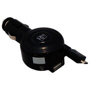 車載シガーソケットUSB充電器 RM-DC2321BK