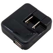 家庭用コンセントUSB充電器 1000mA ブラック RM-2039