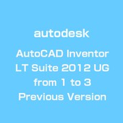 AutoCAD Inventor LT Suite 2012UG from 1 to 3 Previous Version [ライセンスソフト]