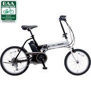 電動アシスト自転車(前18/後20型) シルバー×ブラック offTime(オフタイム) BE-ENW074S