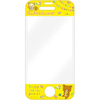 SE09301 [iPhone 4/4S用 リラックマ R/K プロテクションシール]