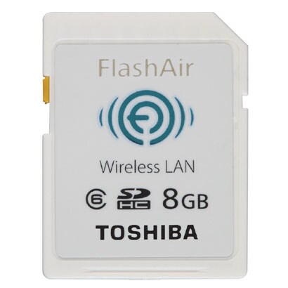 無線LAN搭載SDHCメモリカード FlashAir CLASS6 8GB SD-WL008G