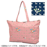 K2190 B30 [HAPI+TAS×miffy 折りたたみトートバッグ マーガレットネイビー]