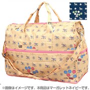 K2222 B30 [HAPI+TAS×miffy 折りたたみボストンバッグ ドーム型 マーガレットネイビー]