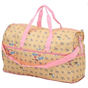 K2231 B32 [HAPI+TAS×miffy 折りたたみ大型ボストンバッグ マーガレットイエロー]