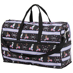 ミッフィーボストンバッグ ミッフィー miffy 折りたたみボストンバッグ ミントフェイス L