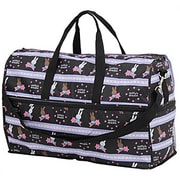 K2231 B33 [HAPI+TAS×miffy 折りたたみ大型ボストンバッグ ドリームブラック]