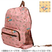 W2288 B32 [HAPI+TAS×miffy 折りたたみリュック マーガレットイエロー]